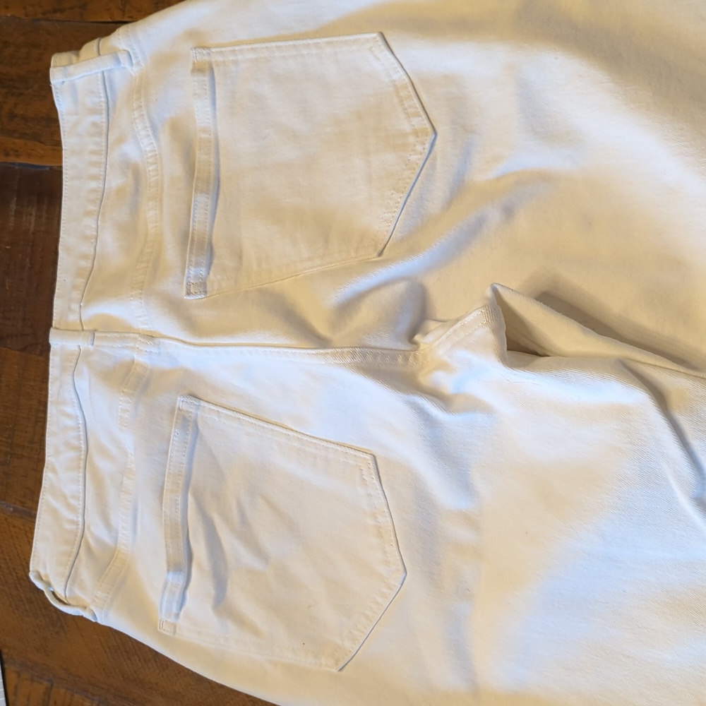 Gap Super Slim sky high white jeans